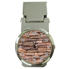 Stone Wall Brown Money Clip Watches by trendistuff