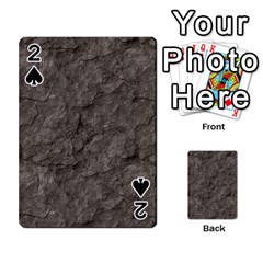 Stone Playing Cards 54 Designs  by trendistuff