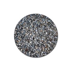 Pebble Beach Magnet 3  (round) by trendistuff