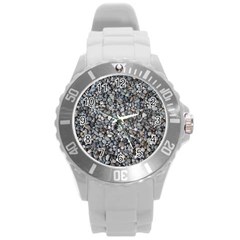 Pebble Beach Round Plastic Sport Watch (l) by trendistuff