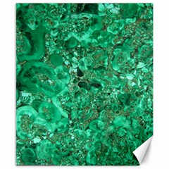 Marble Green Canvas 8  X 10  by trendistuff