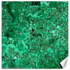 Marble Green Canvas 12  X 12   by trendistuff