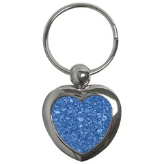 Marble Blue Key Chains (heart)  by trendistuff