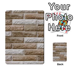 Light Brick Wall Multi-purpose Cards (rectangle)  by trendistuff