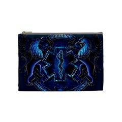 Ems Blue Cosmetic Bag (medium) 