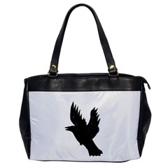 Hovering Crow Office Handbags by JDDesigns