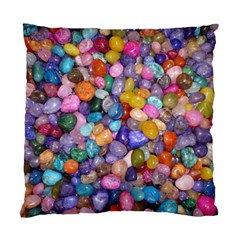 Colored Pebbles Standard Cushion Case (one Side)  by trendistuff