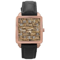 Block Wall 1 Rose Gold Watches by trendistuff