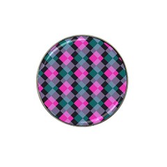 Argyle Variation Hat Clip Ball Marker by LalyLauraFLM