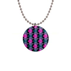 Argyle Variation 1  Button Necklace by LalyLauraFLM