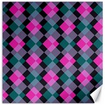 Argyle variation Canvas 20  x 20  19 x19.27  Canvas - 1