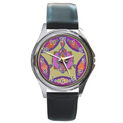 Mandala Round Metal Watches by Valeryt