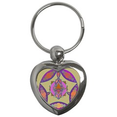 Mandala Key Chains (heart) 