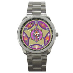 Mandala Sport Metal Watches by Valeryt