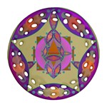 Mandala Round Filigree Ornament (2Side) Front