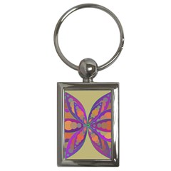 Fly-mandala Key Chains (rectangle)  by Valeryt