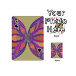 Fly-Mandala Playing Cards 54 (Mini)  Front - Spade7