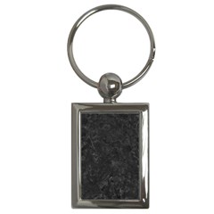 Black Marble Key Chains (rectangle)  by trendistuff