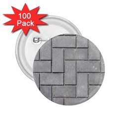 Alternating Grey Brick 2 25  Buttons (100 Pack)  by trendistuff