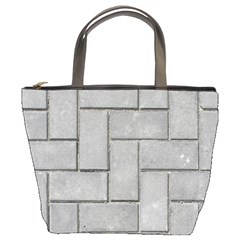 Alternating Grey Brick Bucket Bags by trendistuff