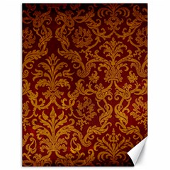 Royal Red And Gold Canvas 18  X 24   by trendistuff