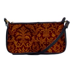 Royal Red And Gold Shoulder Clutch Bags by trendistuff