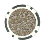 CAMO WOODLAND FADED Poker Chip Card Guards Back