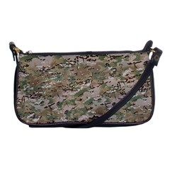 Camo Woodland Faded Shoulder Clutch Bags by trendistuff