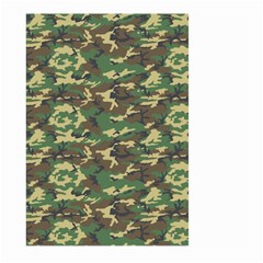 Camo Woodland Large Garden Flag (two Sides)