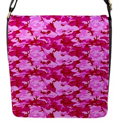 Camo Pink Flap Messenger Bag (s) by trendistuff