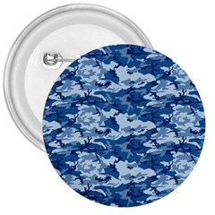 Camo Navy 3  Buttons by trendistuff