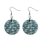 CAMO DIGITAL URBAN Mini Button Earrings