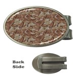 CAMO DESERT Money Clips (Oval)  Front