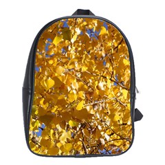 YELLOW LEAVES School Bags(Large) 