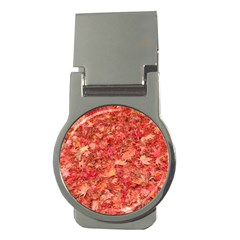 Red Maple Leaves Money Clips (round)  by trendistuff