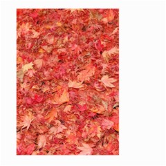 RED MAPLE LEAVES Large Garden Flag (Two Sides)