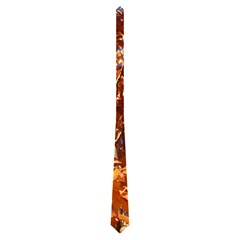 Orange Leaves Neckties (one Side) 