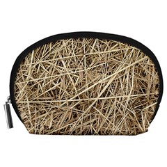 Light Colored Straw Accessory Pouches (large)  by trendistuff
