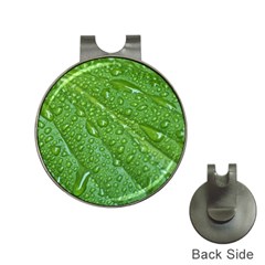 Green Leaf Drops Hat Clips With Golf Markers by trendistuff