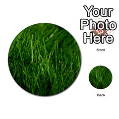 Green Grass 1 Multi-purpose Cards (round) 