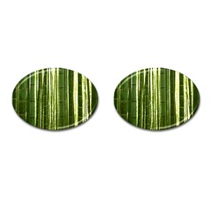 Bamboo Grove 2 Cufflinks (oval) by trendistuff