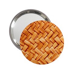 Woven Straw 2 25  Handbag Mirrors