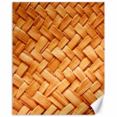 Woven Straw Canvas 16  X 20   by trendistuff