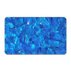 Turquoise Glass Magnet (rectangular) by trendistuff