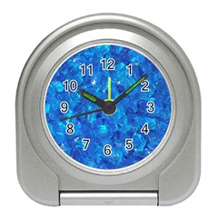 Turquoise Glass Travel Alarm Clocks by trendistuff