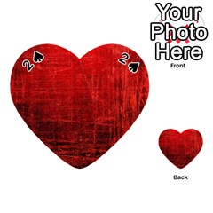 Shades Of Red Playing Cards 54 (heart) 