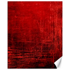 Shades Of Red Canvas 11  X 14   by trendistuff
