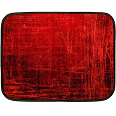 Shades Of Red Double Sided Fleece Blanket (mini)  by trendistuff