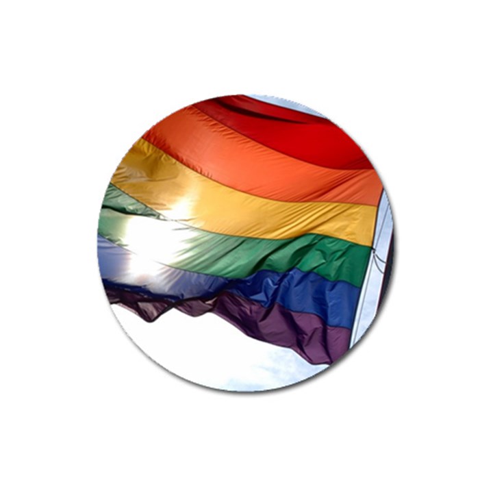 PRIDE FLAG Magnet 3  (Round)