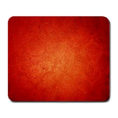 Orange Dot Art Large Mousepads by trendistuff